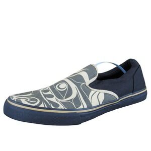 Native Sole Men's  Slip-On‎ Black Fabric Size 9 Medium Gently Used 2025